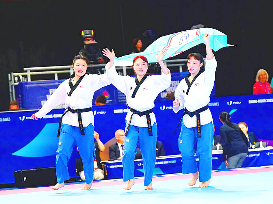 เทควันโดหญิงของไต้หวันบนเวทีระดับโลก